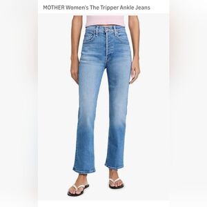 MOTHER The Tripper High Rise Cropped Jeans Size 27